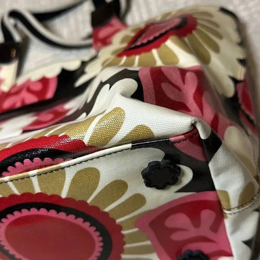 Brighton Floral Beach Tote Shoulder Bag - Picture 9 of 16